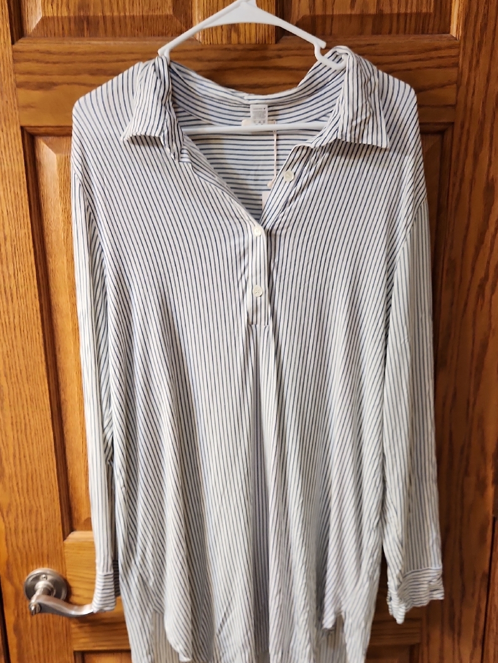 Eberjey Nordic Stripes Boyfriend Sleepshirt